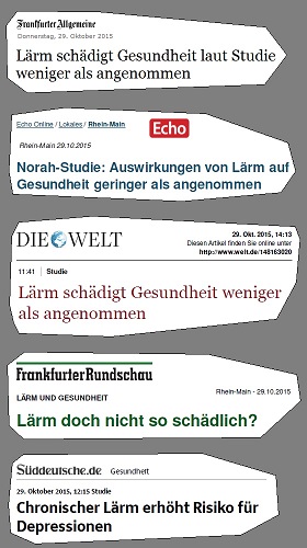 �berschriften zu NORAH